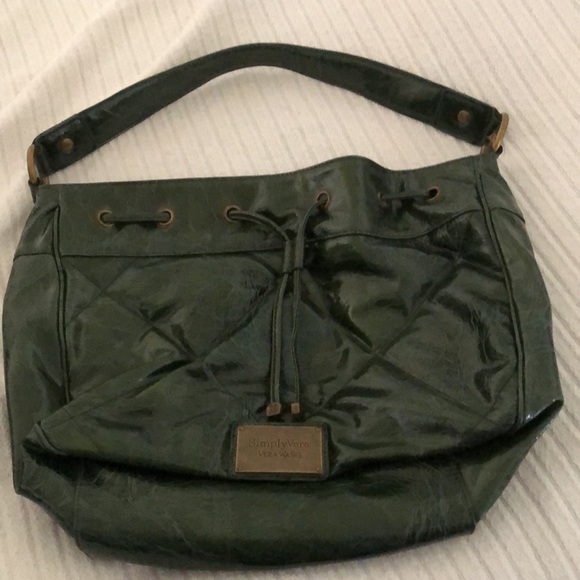 Women’s Y2k fall Simply Vera wang Kelly green shoulder bag - Picture 4 of 14
